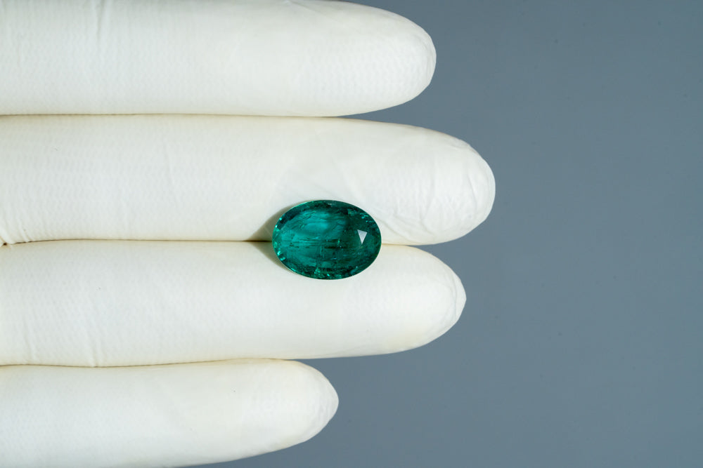 
                    
                      Natural Zambian Emerald (Panna) 9.19 Carats - Media 3
                    
                  