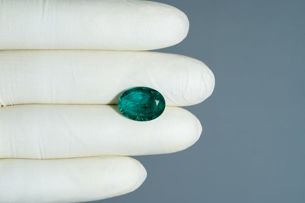 Natural Zambian Emerald (Panna) 9.19 Carats - Media 3