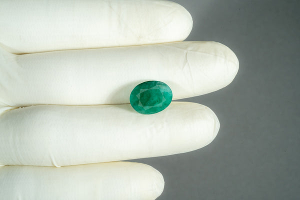 Natural Zambian Emerald (Panna) 6.08 Carats - Media 3