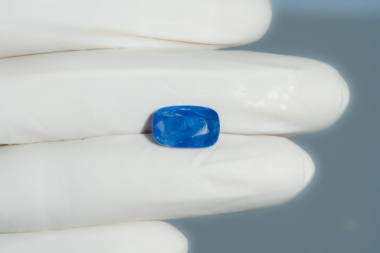 
                    
                      Natural Blue Sapphire (Neelam) 7.03 Carats - Media 4
                    
                  
