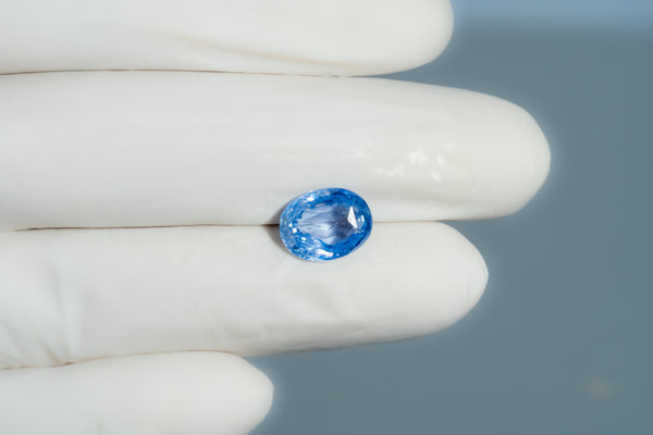Natural Blue Sapphire (Neelam) 6.49 Carats - Media 4