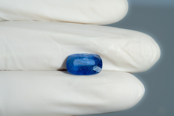 Natural Blue Sapphire (Neelam) 6.69 Carats - Media 4