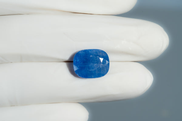 Natural Blue Sapphire (Neelam) 11.46 Carats - Media 4