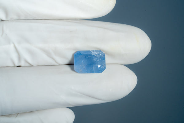 Natural Blue Sapphire (Neelam) 7.40 Carats - Media 3