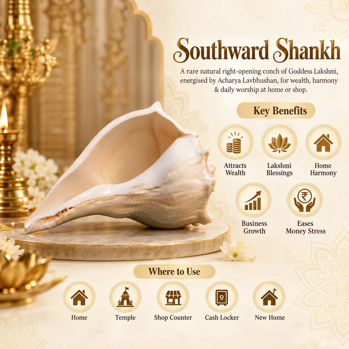 Dakshinavarti Shankh