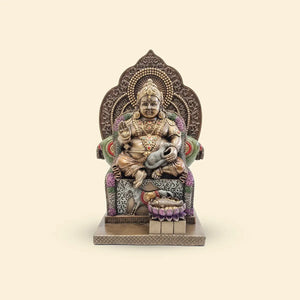 Dhan-Varsha Kuber Statue (Copper)