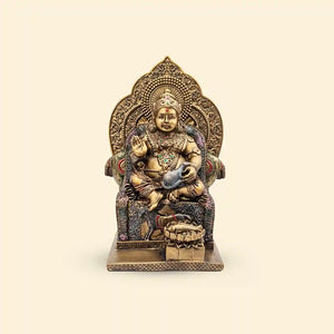 Dhan-Varsha Kuber Statue (Polyresin)