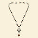 Divya Karungali Rudraksha Trishul Mala