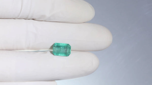 Minor Oil Natural Afganistan Emerald (Panna) 4.57 Carats - Media 3