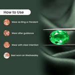 
                    
                      emerald gemstone original, panna stone natural, budh grah emerald, mercury gemstone panna, intellect enhancement gemstone, communication skills gemstone, business skills gemstone, vastu gemstone emerald, emerald by acharya lavbhushan, how to use 
                    
                  