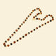 Gold Plated Karungali & Rudraksha Premium Mala