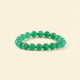 Green Strawberry Quartz Bracelet
