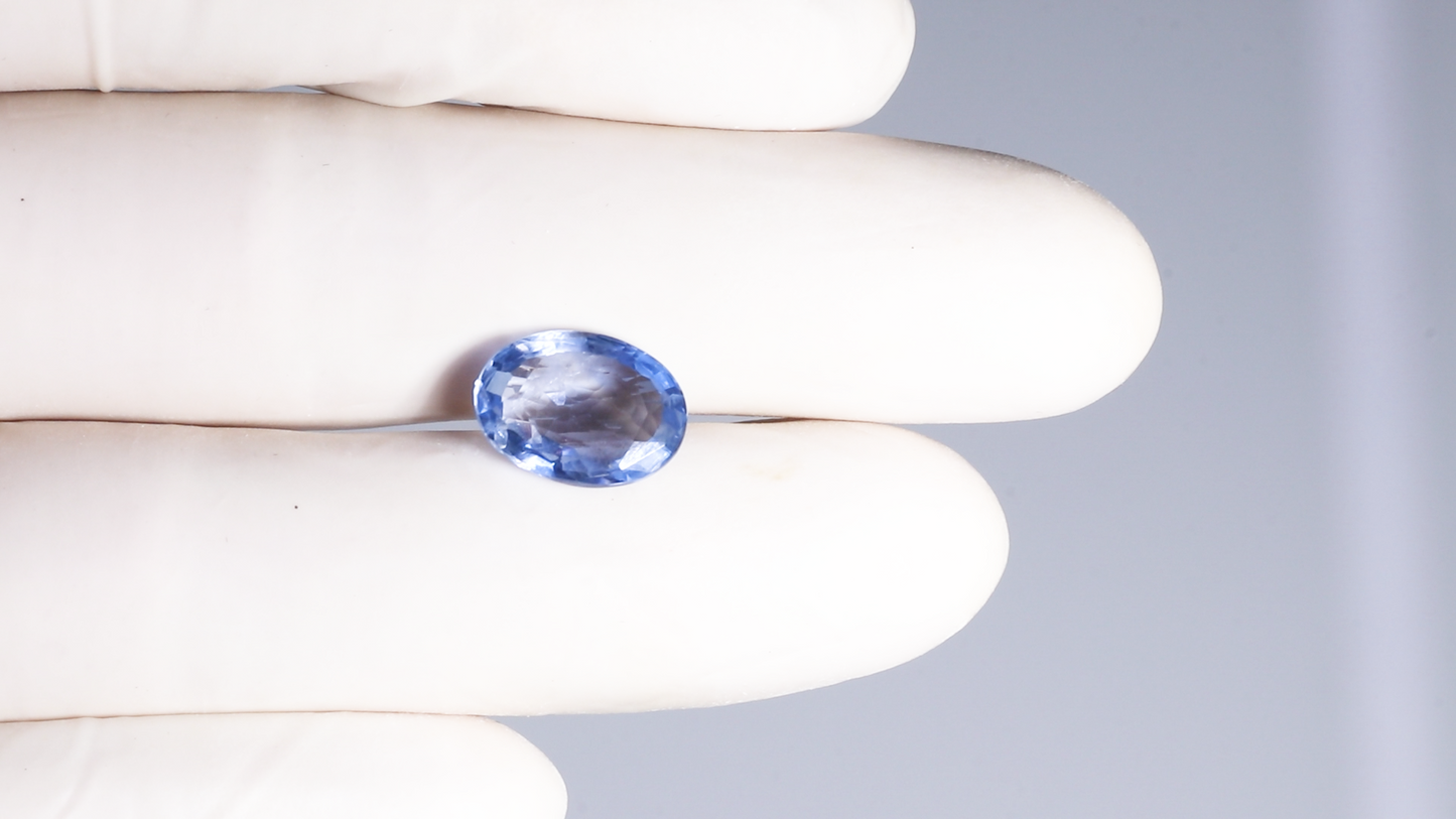 
                    
                      Natural Blue Sapphire (Neelam) 5.94 Carats - Media 4
                    
                  