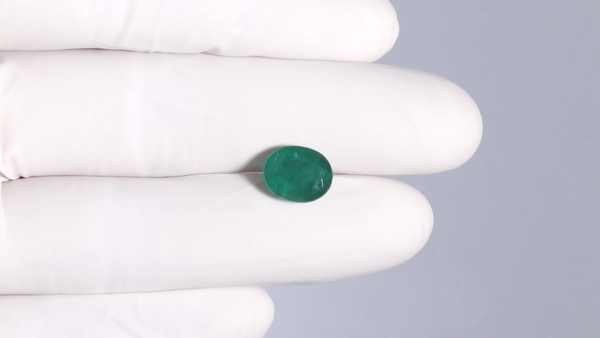 Natural Zambian Emerald (Panna) 4.24 Carats - Media 4
