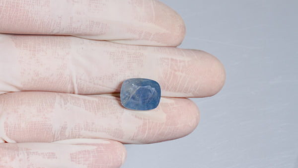 Natural Blue Sapphire (Neelam) 11.23 Carats - Media 4