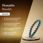 
                    
                      hematite bracelet, natural hematite stone bracelet, grounding stability bracelet, focus clarity gemstone bracelet, emotional balance crystal jewelry, daily wear gemstone bracelet, mindfulness stone bracelet, spiritual bracelet by acharya lavbhushan, benefits 
                    
                  