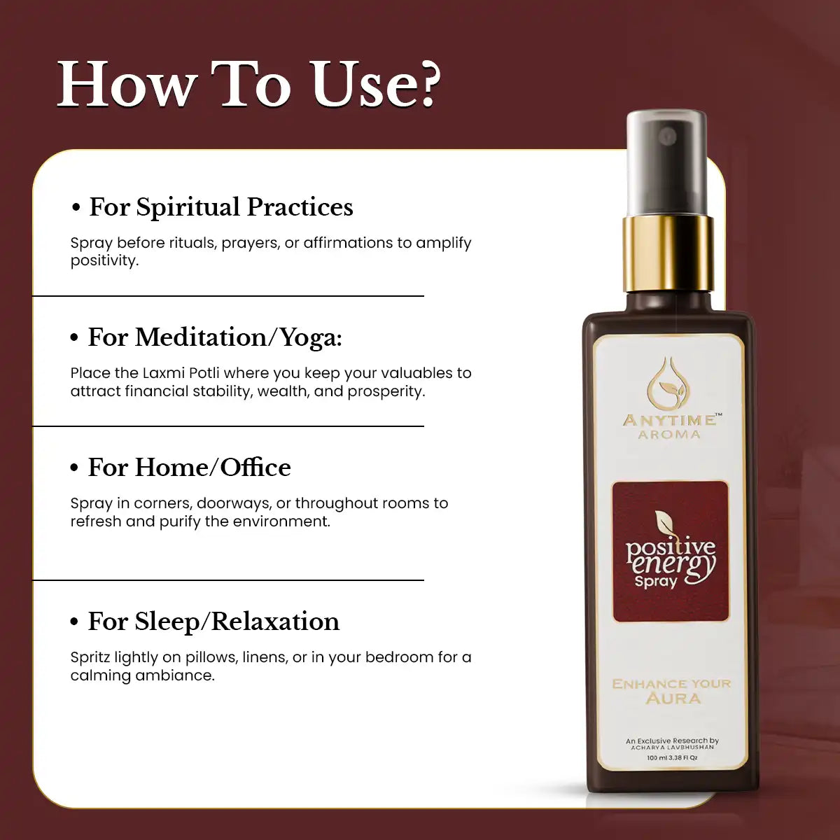 Positive Energy Spray