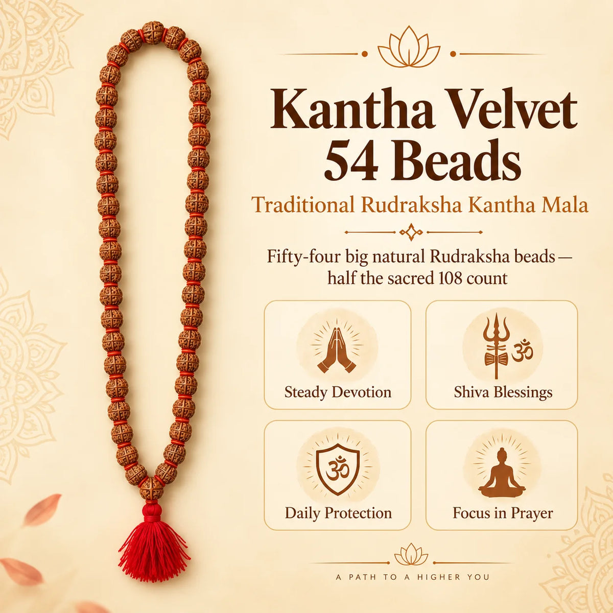 Kantha Velvet 54 Beads