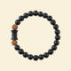 Karungali Rudraksha Damru Bracelet