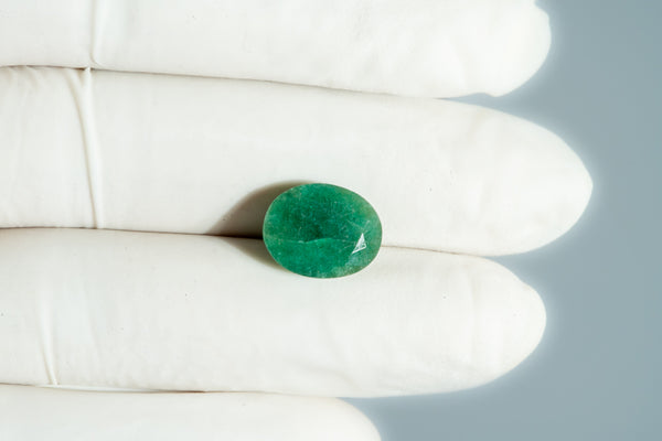 Natural Zambian Emerald (Panna) 7.13 Carats - Media 3