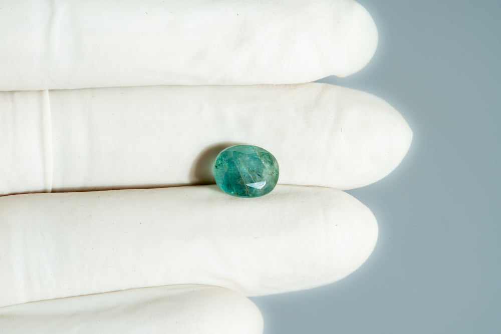 
                    
                      Natural Zambian Emerald (Panna) 3.98 Carats - Media 4
                    
                  