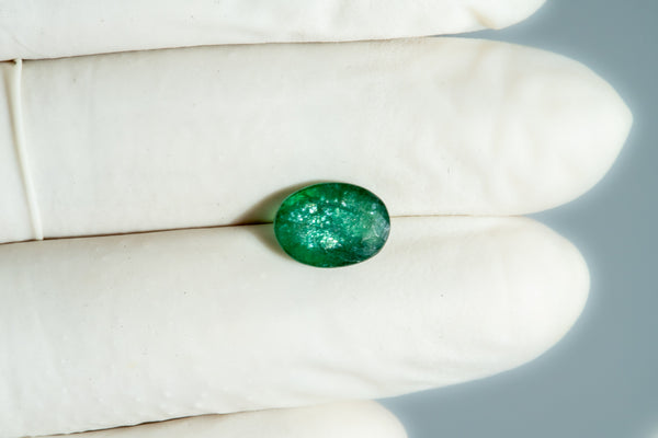 Natural Zambian Emerald (Panna) 2.71 Carats - Media 4