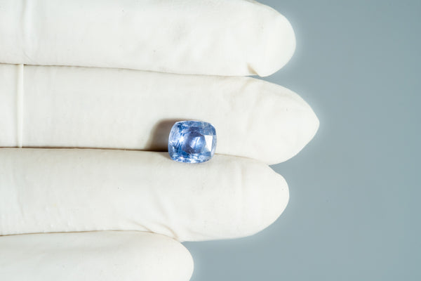 Natural Blue Sapphire (Neelam) 4.31 Carats - Media 4