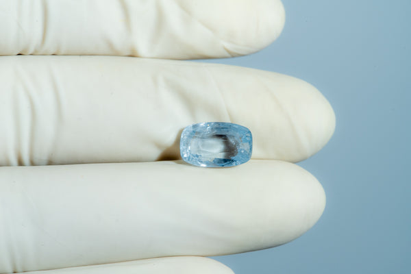Natural Blue Sapphire (Neelam) 6.55 Carats - Media 4
