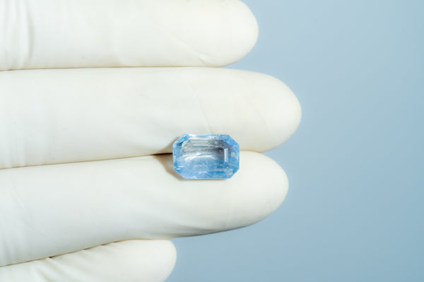 Natural Blue Sapphire (Neelam) 8.32 Carats - Media 4