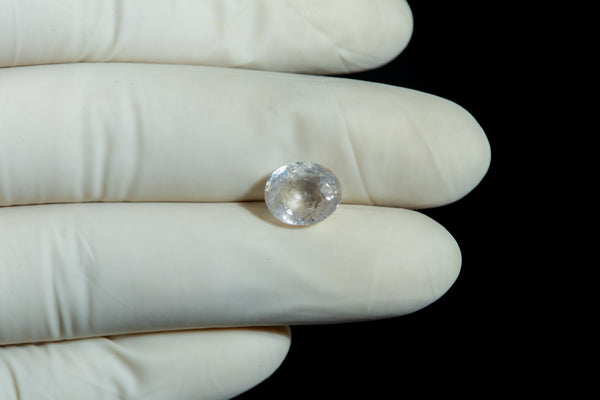 NATURAL WHITE SAPPHIRE 6.43 CARATS - Media 4