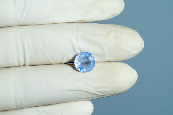 Natural Blue Sapphire (Neelam) 4.33 Carats - Media 3