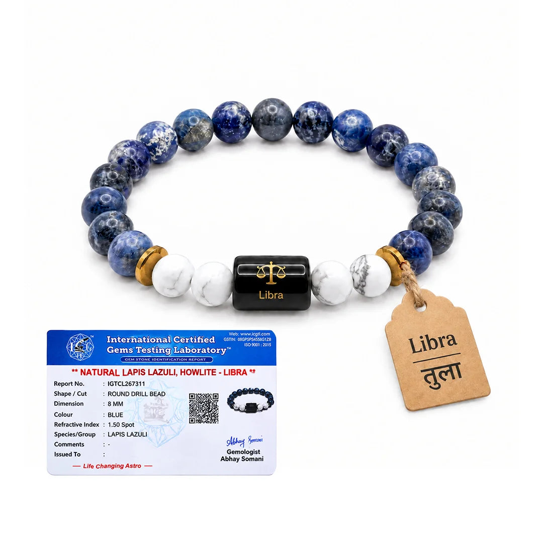 Libra (Tula) Rashi Bracelet