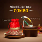 
                    
                      Dhan Yog Bracelet for wealth and financial growth and Laxmi Potli by Acharya Lavbhushan

                    
                  