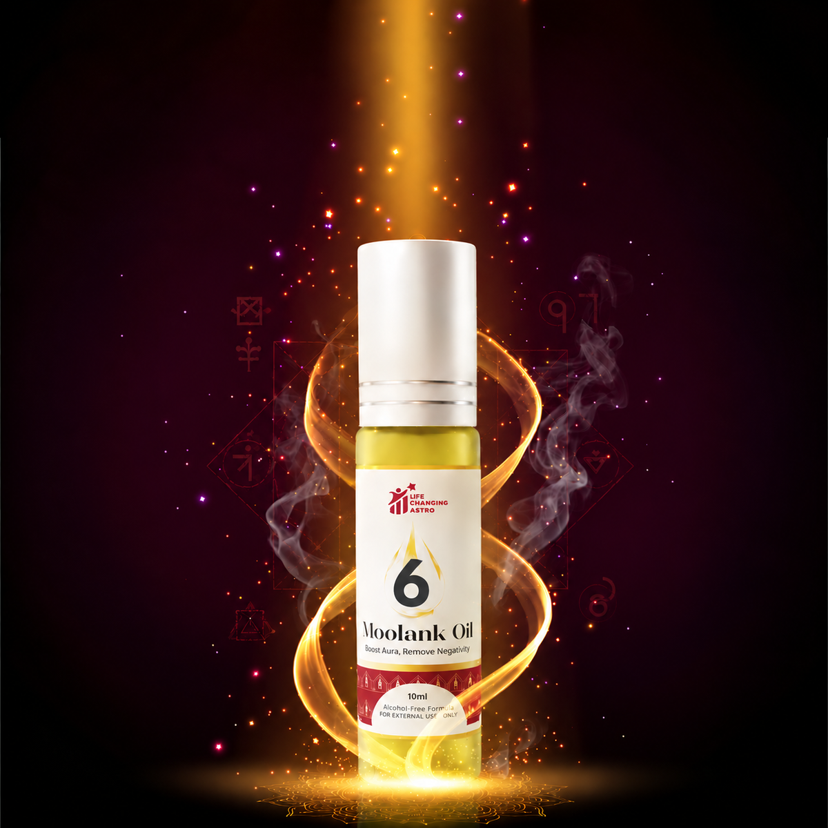 Moolank 6 Oil – Shukra (Venus) Numerology Aroma Oil, Single Oil or Combo