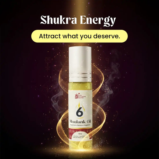 Moolank 6 Oil for Venus energy and love harmony by Acharya Lavbhushan
