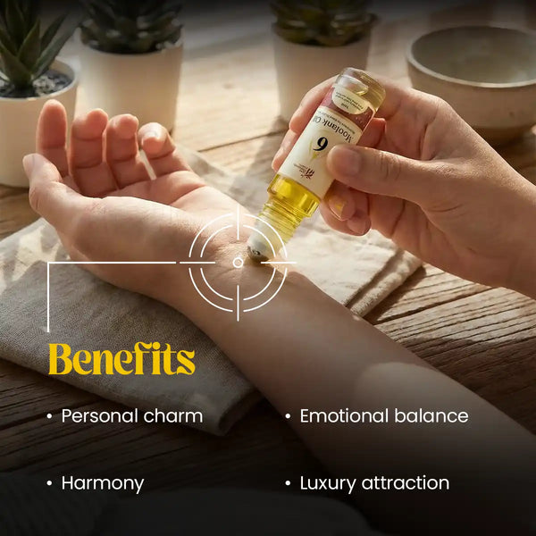 moolank 6 oil acharya lavbhushan, numerology oil, venus energy oil, shukra remedy, love harmony oil, relationship positivity, creativity artistic energy, essential oil blend, spiritual energy oil, born 6 15 24