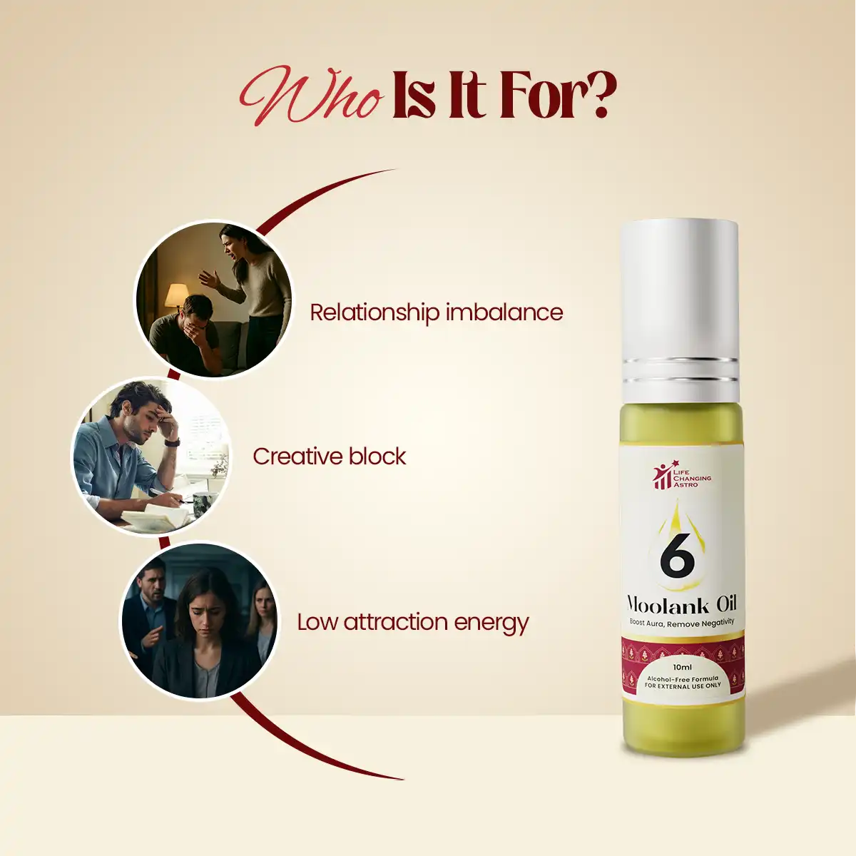 
                    
                      moolank 6 oil acharya lavbhushan, numerology oil, venus energy oil, shukra remedy, love harmony oil, relationship positivity, creativity artistic energy, essential oil blend, spiritual energy oil, born 6 15 24
                    
                  