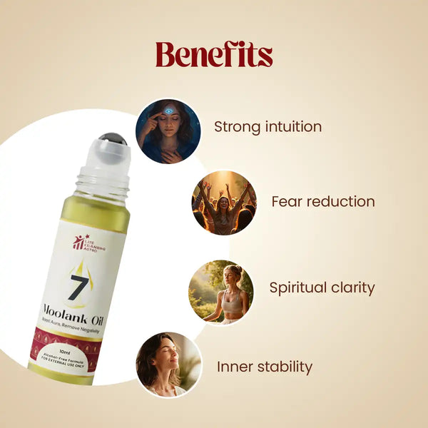 moolank 7 oil acharya lavbhushan, numerology oil, ketu energy oil, spiritual growth oil, meditation calmness, intuition self awareness, inner peace energy, essential oil blend, spiritual energy oil, born 7 16 25