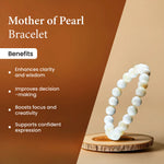 
                    
                      mother of pearl bracelet, natural mother of pearl bracelet, soothing gemstone bracelet, harmony stone jewelry, gentle protection bracelet, emotional balance gemstone, daily wear spiritual bracelet, bracelet by acharya lavbhushan, benefits 
                    
                  