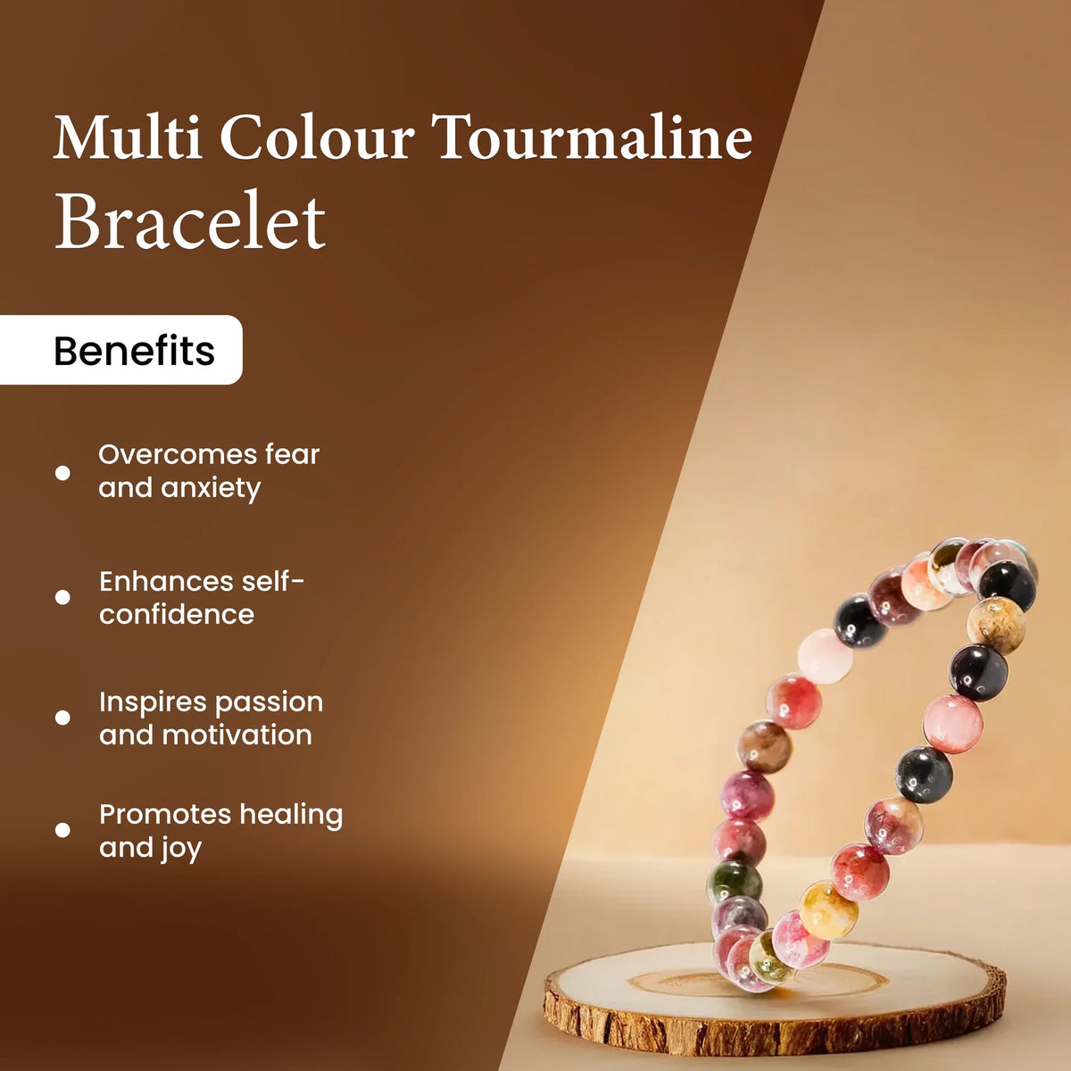 multi color tourmaline bracelet, natural tourmaline stone bracelet, protection bracelet, emotional balance gemstone bracelet, grounding crystal jewelry, daily wear gemstone bracelet, mindfulness stone bracelet, spiritual bracelet by acharya lavbhushan, benefits 