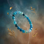 
                    
                      natural blue agate bracelet, blue agate gemstone bracelet, calm clarity bracelet, communication stone bracelet, grounding crystal jewelry, emotional balance bracelet, daily wear gemstone bracelet, spiritual bracelet by acharya lavbhushan
                    
                  