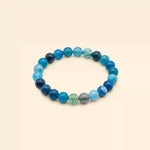 
                    
                      natural blue agate bracelet, blue agate gemstone bracelet, calm clarity bracelet, communication stone bracelet, grounding crystal jewelry, emotional balance bracelet, daily wear gemstone bracelet, spiritual bracelet by acharya lavbhushan
                    
                  