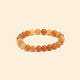 Natural Orange Jasper Bracelet