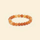Natural Orange Jasper Bracelet