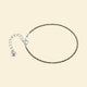 Natural Pyrite Anklet