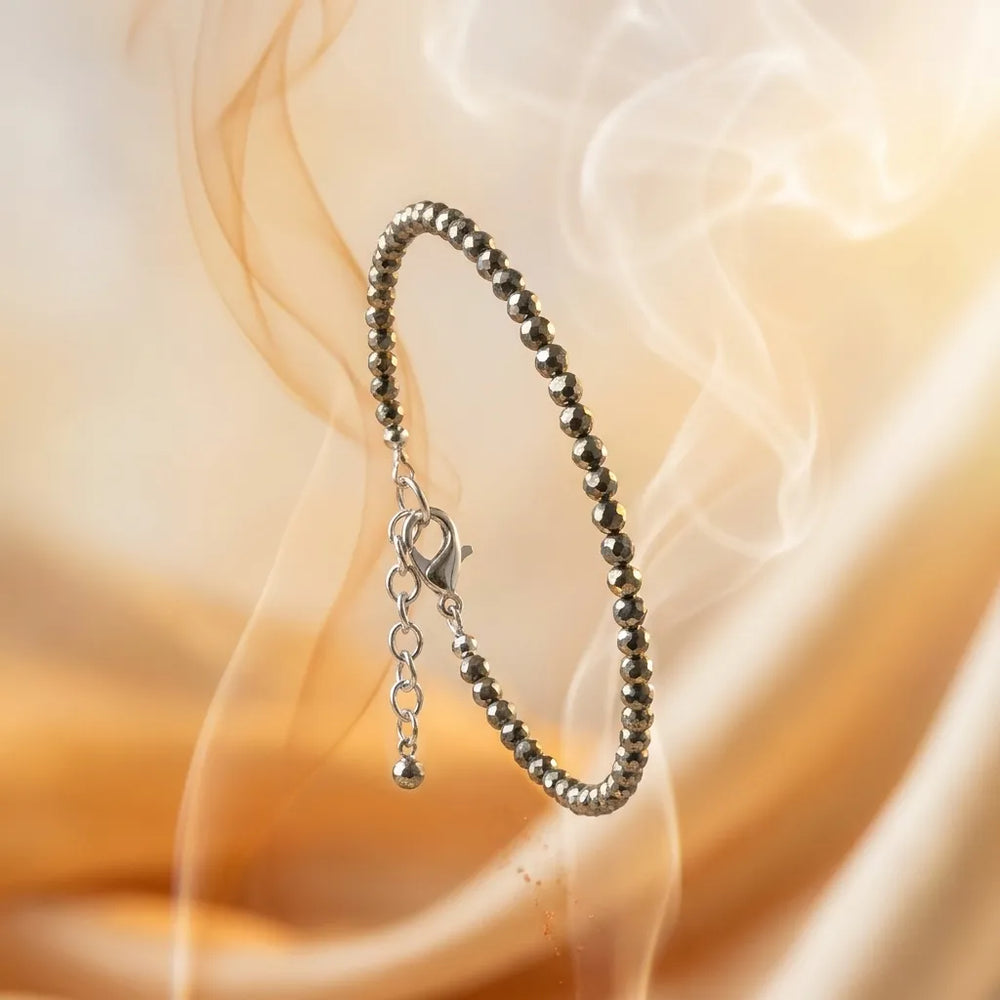 Natural Pyrite Anklet