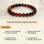 
                    
                      natural striped agate bracelet, striped agate gemstone bracelet, grounding stone bracelet, stability and patience bracelet, agate crystal jewelry, emotional balance bracelet, daily wear grounding bracelet, spiritual gemstone bracelet, benefits, by acharya lavbhushan
                    
                  