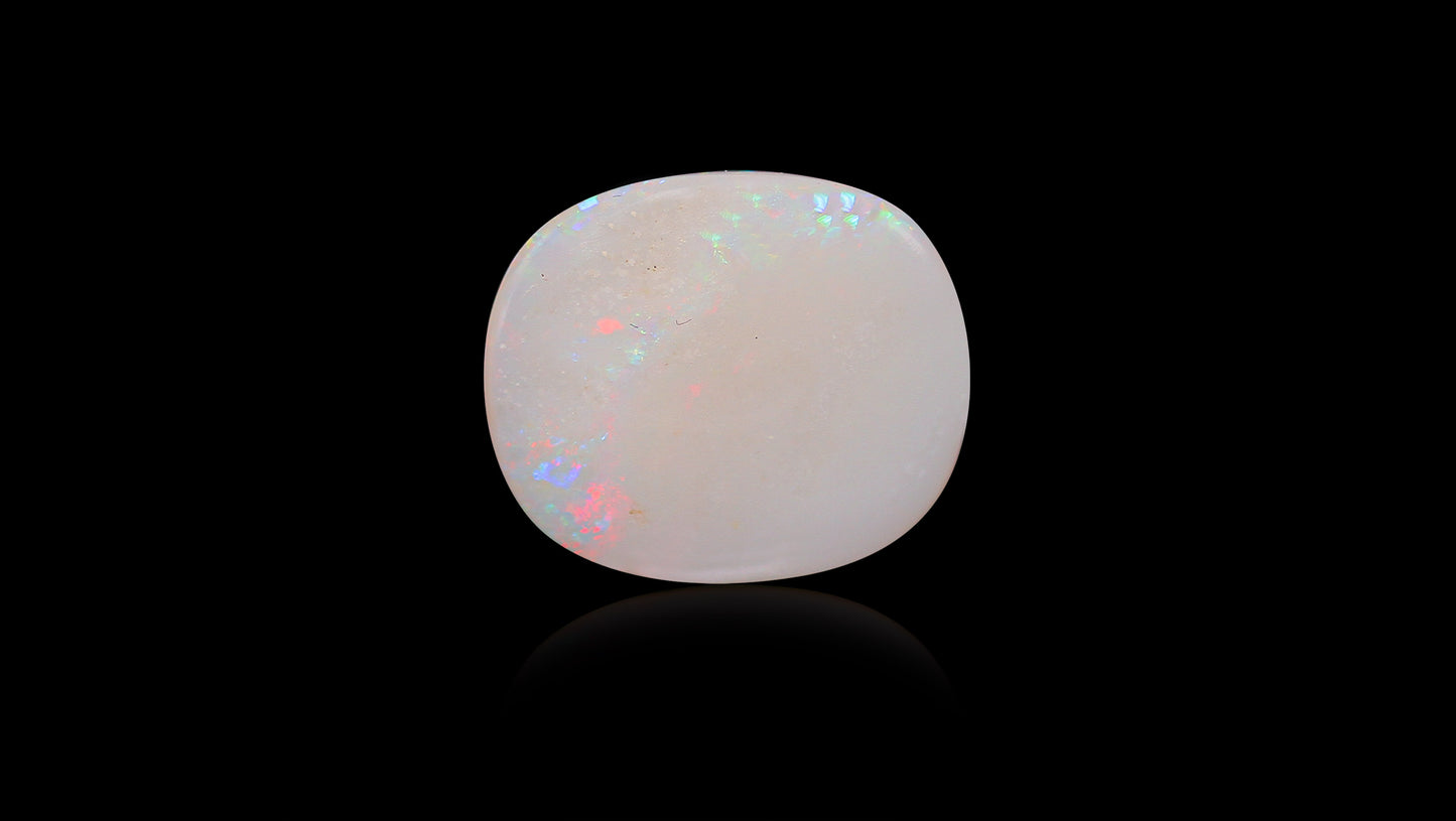 Natural Australian White Fire Opal 4.90 Carats - Media 2
