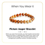 
                    
                      picture jasper bracelet, natural picture jasper stone bracelet, grounding clarity bracelet, inner balance gemstone bracelet, crystal jewelry for emotional stability, daily wear gemstone bracelet, mindfulness stone bracelet, spiritual bracelet by acharya lavbhushan, when you wear it 
                    
                  