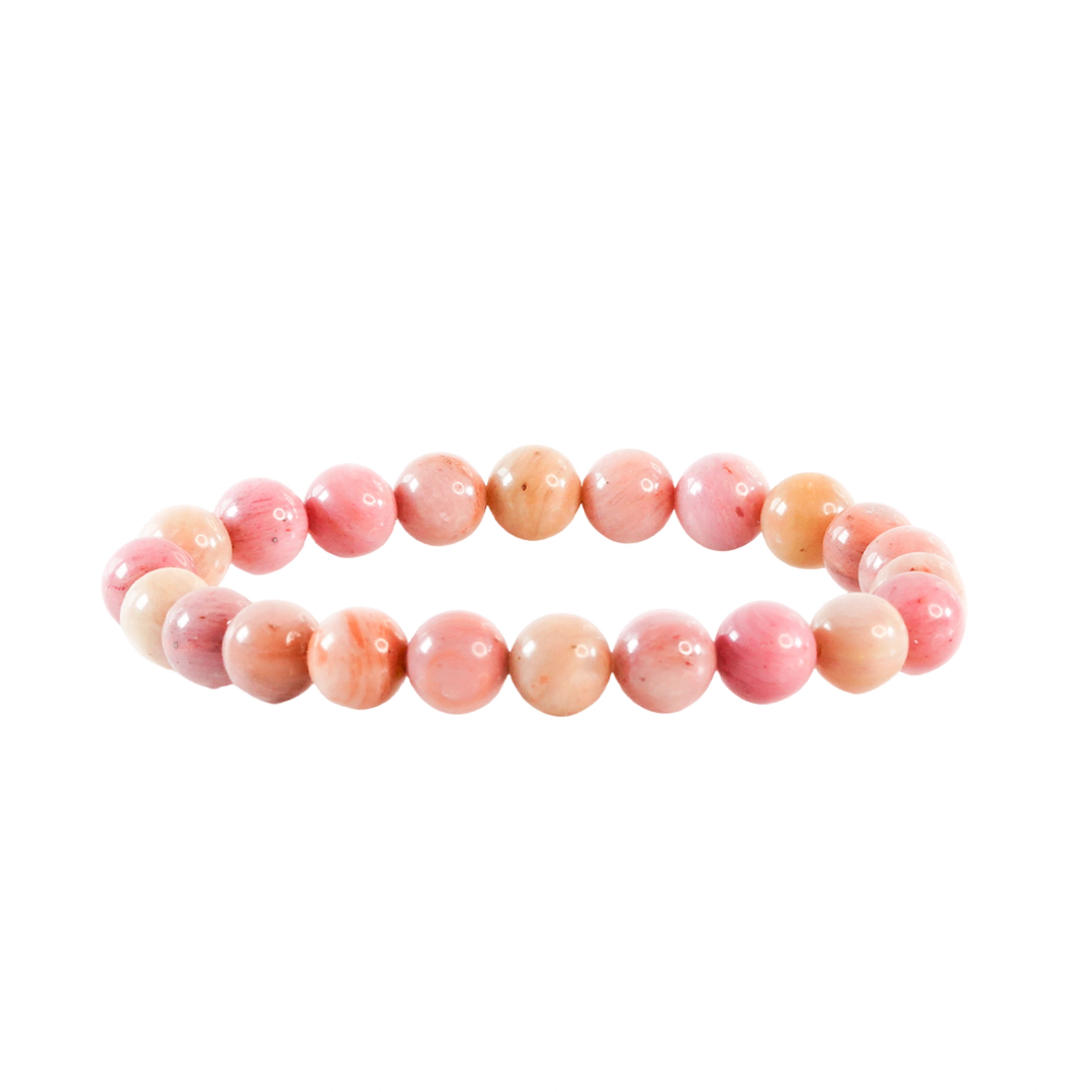 Bracelet for Emotional Plane – Rhodonite Bracelet